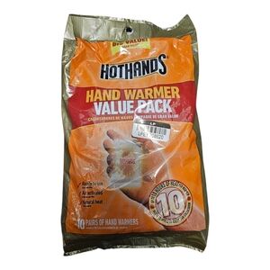 HotHands Hand Warmer Value Pack 10 Hours of Heat Per Pair 10 Pairs